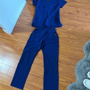 Blue Scrub Set